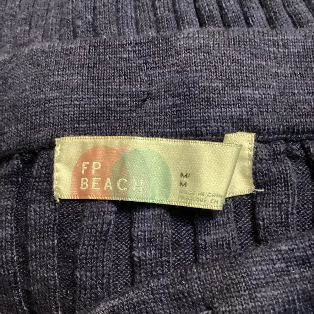 💥PRICE DROP💥 Veda Ribbed SweaterSkirt-  Celestial Indigo - Picture 6 of 7